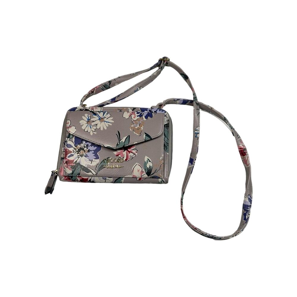 Nicole Shoulder handbag‎ By Nicole Hiller Floral 9.5” Wide x 7” Tall